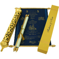 Majestic Royal Scroll Invitation SC-6009