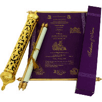 Customize Scroll Invitation SC-6014