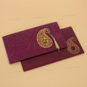 Opulent Wedding Metallic Invite 14111