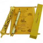 Exquisite Scroll Invitation SC-6005