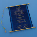 Majestic Royal Scroll Invitation SC-6009