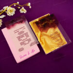 AWI-Stunning Box Acrylic Invitations 10041