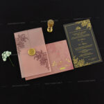 AWI-Chic Acrylic Wedding Invitation 10051