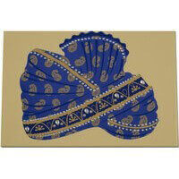 Magnificent Paghadi Style Invite 9012B