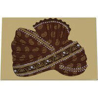CZC-Exquisite Turban Themed Invite 9012BR
