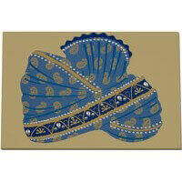 CZC-Stylish Turban Design Invite 9012PB