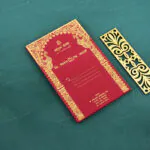 Modern Acrylic Wedding Card AWI-10321