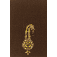 Radiant Satin Wedding Card 9036BRG