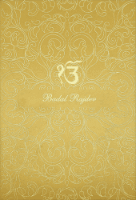 Dazzling Silk Satin Wedding Card 9032GGS