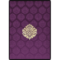 CZC-Deluxe Satin Ganesha Invite 9115VC