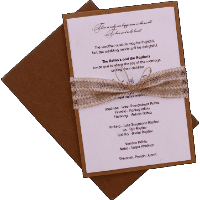 Beautifully Unique Wedding Card 9482