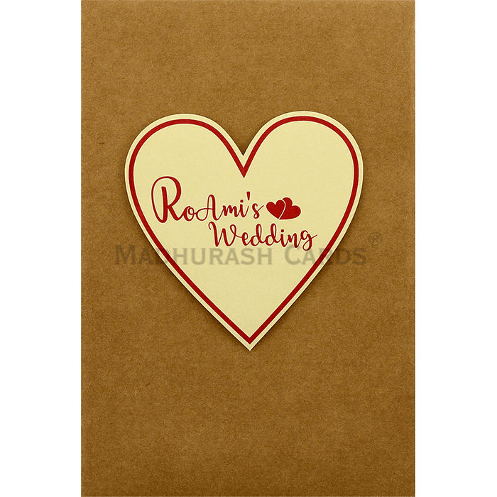 Artfully Crafted Luxe Invitation 9412
