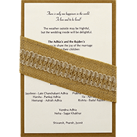 Gorgeous Rustic Wedding Invite 9465