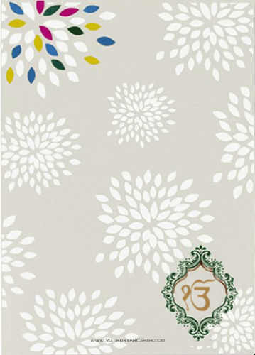 Astonishing Metallic Wedding Invite 9042CCS