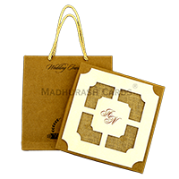 Lavish Rustic Wedding Invite 9404