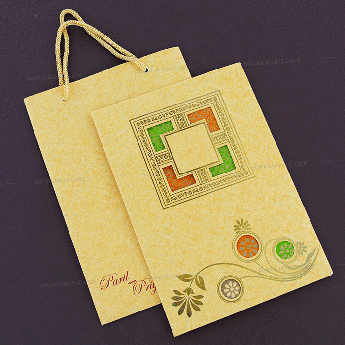 Exquisite Die-Cut Wedding Invite 18134