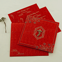 Captivating Ganesha Wedding Card 18094