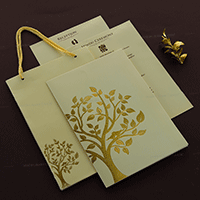 Stylish Tree-Themed Bag Invitation 18204