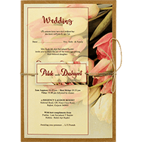 Delightful Crafted Wedding Invite 8942