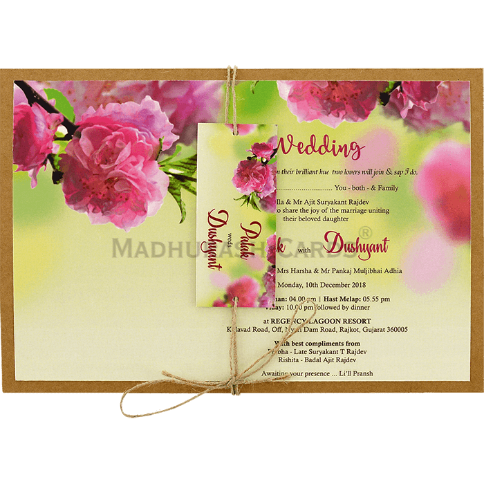 Unique Crafted Designer Card 8944