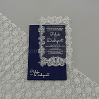 Stunning Transparent Invitation 9172