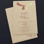 HWC-Classic Indian Wedding Invitation 15708