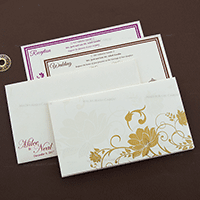 Stylish Designer Wedding Card 14128