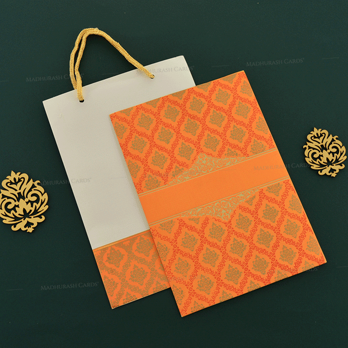 Elegant Bag-Style Invitation 19143