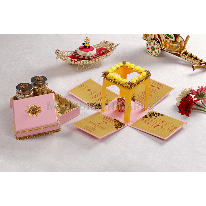 Mandap-Themed Wedding Invitation 21