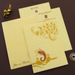 HWC-Regal Ganesha Wedding Invitation 17158