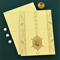 Majestic Ganesha Wedding Card 19087G