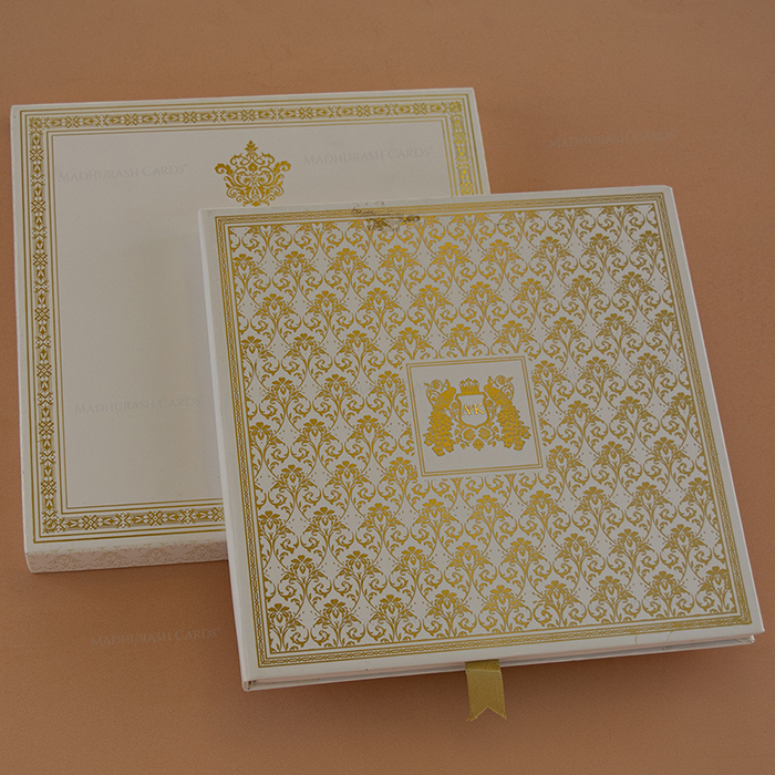 Classy & Elegant Damask Design Wedding Invitation 2251