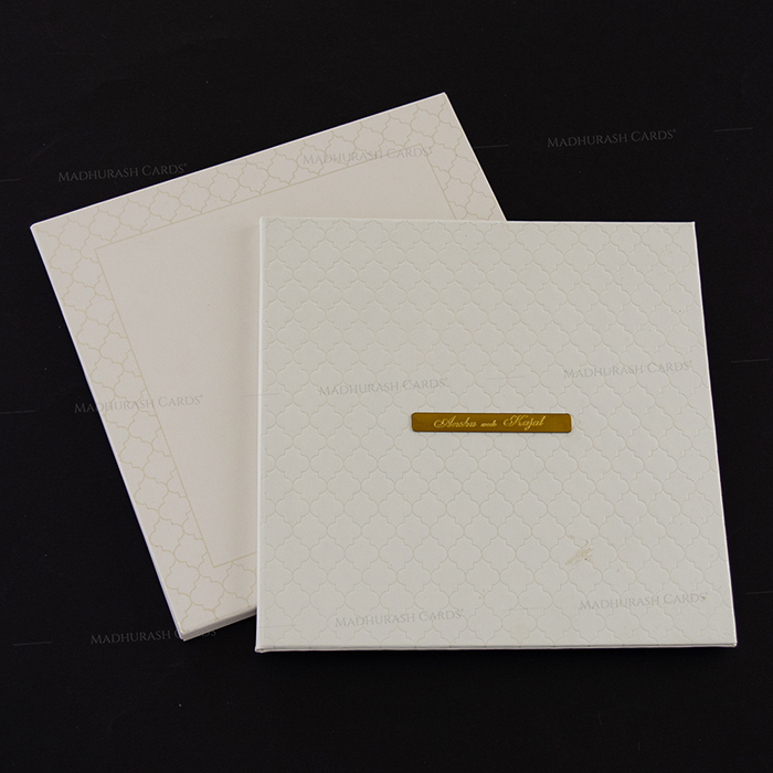 Dreamy Premium Wedding Invite with Elegant Embossing 6551