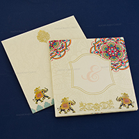 Striking Royal Mandala Art Wedding Invitation 2249