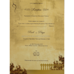 HWC-Unique Bridal Special Invite 18079