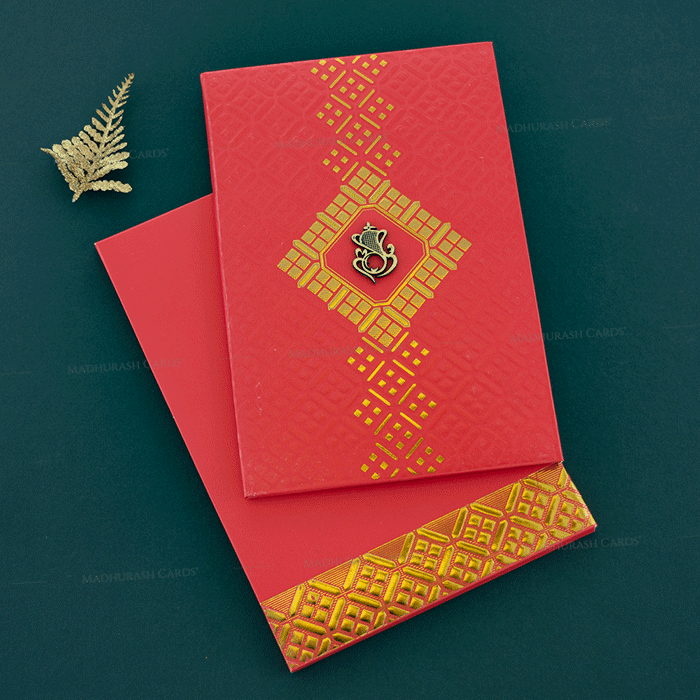 Classic Box Wedding Invitation 19062B
