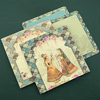 Traditional Wedding Invitation 19070
