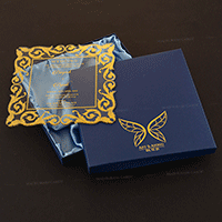AWI-Clear Acrylic Box Invitation 9333B