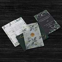 AWI-Perfect Acrylic Invitation 9408