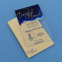 Latest Engagement Invitation 8927B