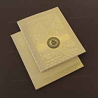 Elegant Hindu Wedding Card 20075