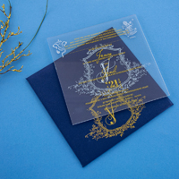 AWI-Elegant Acrylic Invitation Card 10202