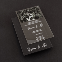 AWI-Exquisite Custom Acrylic Invitation 10222