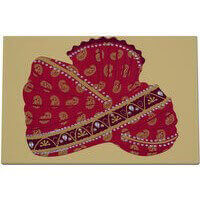 Gorgeous Turban Style Wedding Card 9012R
