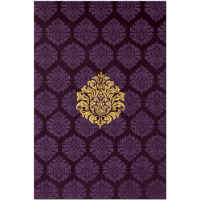 Elegant Silk Wedding Invite 9024B