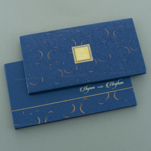 Captivating Hardbound Wedding Card 4020