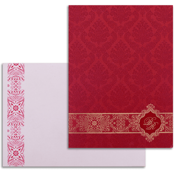 Dazzling Metallic Invitation 9044RC