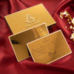 LWC-Glass Wedding Box Invitation 5001