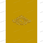 CZC-Velvet Finish Hardbound Invite 8801Y