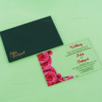 AWI-Perfect Floral Acrylic Invitations 8861